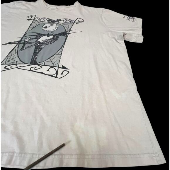 Disney Jack Skellington Nightmare Before Christmas T-Shirt XXL Men’s Gothic Tee - Picture 8 of 10